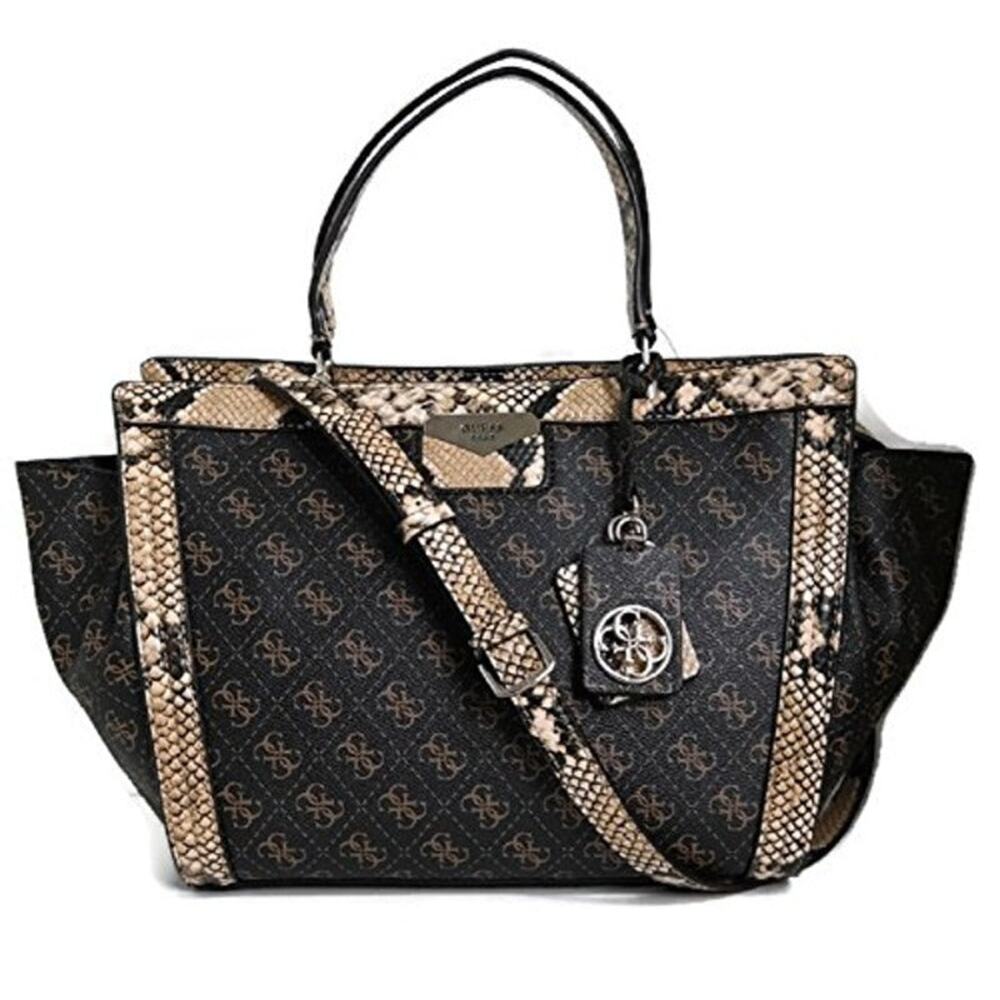 "Guess Taree Satchel Handbag, Brown SB653506-BRO | Stylish "